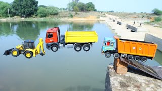 Jump River- Dumper Truck JCB Tipper Ford Mahindra Swaraj Sonalika Tractor Crane Bus HMT 5911 | CSToy