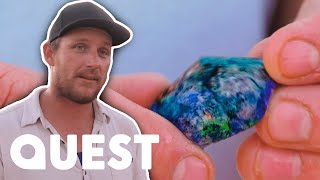 The Mooka Boys Find $7K Matrix & Concrete Opal | Outback Opal Hunters
