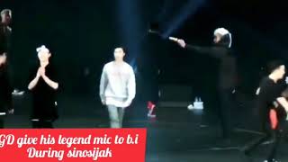 B.I IKON AND GDRAGON BIGBANG MOMENT (PART 1)