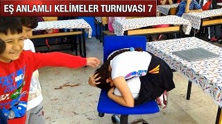 EŞ ANLAMLI KELİMELER TURNUVASI 7 (DEPREM TATBİKATI)