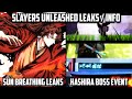 SUN BREATHING LEAKS + HASHIRA BOSS EVENT LEAKS ( Drops / Rewards ) in Slayers Unleashed ( Roblox )