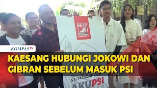 Kaesang Pangarep Ngaku Sudah Izin Minta Restu ke Jokowi & Gibran Soal Keputusannya Gabung PSI!