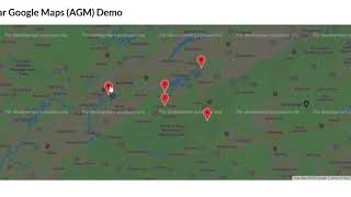 Angular Google Maps (AGM)