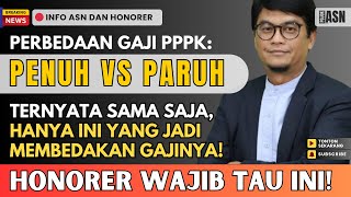 Gaji PPPK Penuh Waktu Dan Paruh Waktu Sama, Hanya Ini Yang Membedakan!