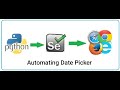 Automating Date Picker Testing with Selenium WebDriver and Python