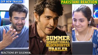Pakistani Couple Reacts To Sarkaru Vaari Paata Summer Sensational Blockbuster Trailer | Mahesh Babu