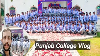 First Day Punjab College Vlog | Punjabian Students | Full Protocol