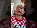 do you think he is cute when crying 😂 babyboy baby cutebaby babycrying 7monthsold