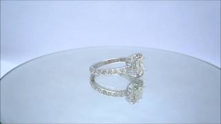 EMERALD CUT DIAMOND ENGAGEMENT RING 2.10CTW - KNR INC - 252