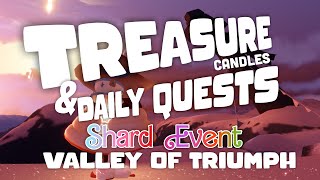 Today’s Treasure Candles and Daily Quests | Valley of Triumph | SkyCotl | NoobMode