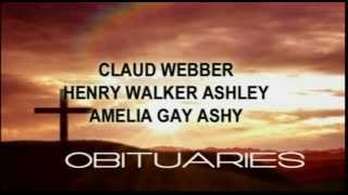 Obituaries for Oct.17th brought to you by Radney Smith Funeral Home