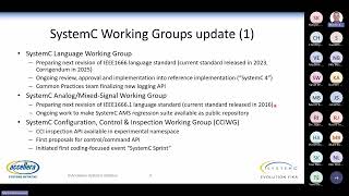 Brief SystemC Standardization Update