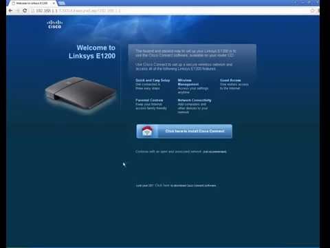 How to Configure Cisco Linksys E1200 router (Hindi) How to Configure Cisco Linksys E1200 router (Hindi)