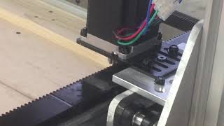 DIY 5x10 CNC. All Axis moving