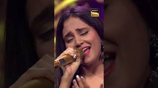 'Tu Mera Hero Hai' Par Senjuti Ki Amazing Performance😍🎤🎼 | Indian Idol S13 | #IndianIdolS13 #Shorts