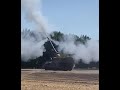 A Powerful 155mm Self-Propelled Howitzer Firing #latest  #russiaukrainewar #shorts