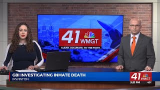 GBI investigating Wilkinson County inmate death