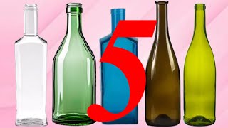 5 IDEAS DECORATED BOTTLES - EASY AND CHEAP DECORATION - @lucibuzo