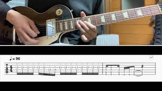 [TAB譜] Never(Heart) Guitar riff [ギター]