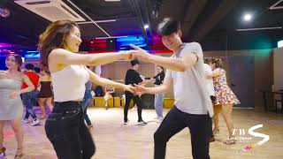 Garion y Giyeon Bachata Dancing, 가리온(바동) y 기연(센슈얼랩) 바차타 - 강남클럽 라틴