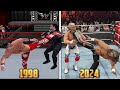 The Evolution of Sweet Chin Music!!! (WWF War Zone - WWE 2K24)