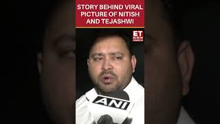 Tejashwi Yadav Reveals Story Behind Viral Picture With Nitish Kumar | #shorts