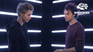 5SOS Face To Face: Luke Vs. Michael - What Did You Eat?