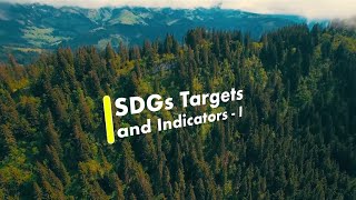 SDG's targets and indicators 1