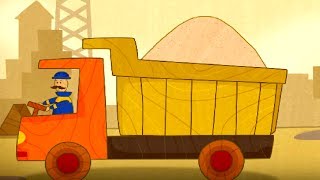 CarToons for Children with a Truck