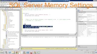 Sql Server Mem Settings