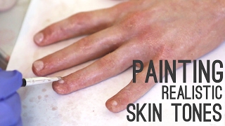 Silicone Severed Hand Tutorial, Pt. 2, Painting | Freakmo