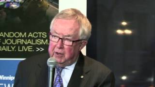 Joe Clark on re-engaging the public in politics