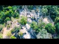 beeman falls jawadhu hills drone view mavic mini 2