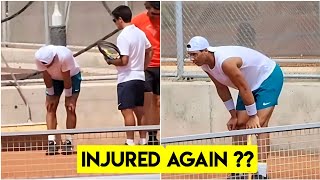 Rafael Nadal Injured during Latest Practice Session before Roland Garros 2023