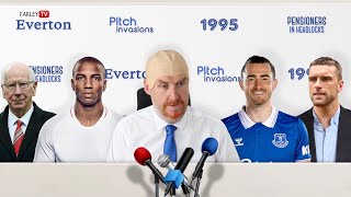 Sean Dyche unveils new Everton signings