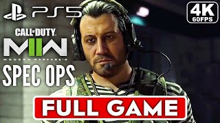 CALL OF DUTY MODERN WARFARE 2 Spec Ops Gameplay Walkthrough Campaign FULL GAME [4K 60FPS PS5]