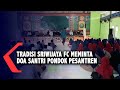 Tradisi Sriwijaya FC Meminta Doa Santri Pondok Pesantren