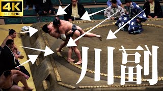 【大相撲 幕下】朝乃山で衝撃デビューした幕下の若手有望株、川副【sumo】