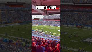 POV from Buffalo Bills club seats #bills #nfl #shorts