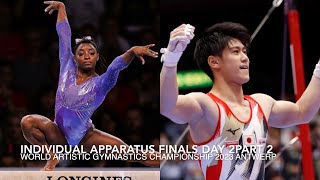 Individual Apparatus Finals Day 2 Part 2  | World  Artistic Gymnastics Championships 2023