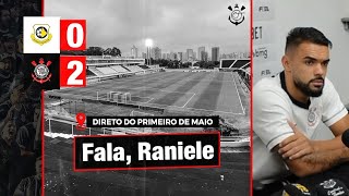 Raniele fala após classificação do Corinthians contra o São Bernardo na Copa do Brasil