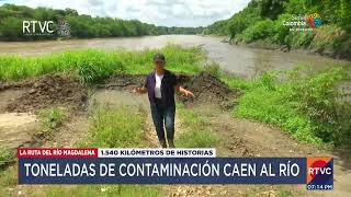 Es preocupante la contaminación en el Río Magdalena I RTVC Noticias