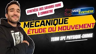 [TERM SPÉ PHYSIQUE] MÉCANIQUE ÉTUDE DU MOUVEMENT / SAVOIRS FAIRE À MAÎTRISER / GROS RÉSUMÉ 📌