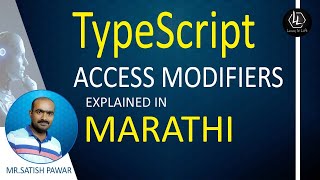 learn TypeScript | Access Modifiers | Class Encapsulation | In Marathi #interfaces #ts #typescript