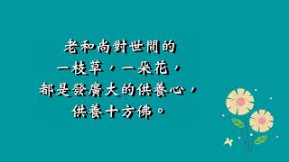 012 道證法師法語系列──貪戀一枝草就要再來輪迴