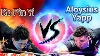 柯秉逸ko pin yi VS 新加坡Aloysius Yapp