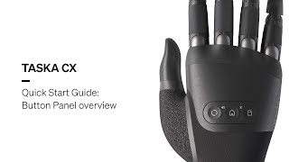 TASKA CX  - Quick Start Guide: Button Panel overview