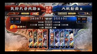 【三国志大戦4】馬3魏4vs快進撃バラ【2018.5.5】