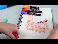 posca acrylic paint markers nib size guide