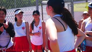 VNHS vs Providence High School girls tennis